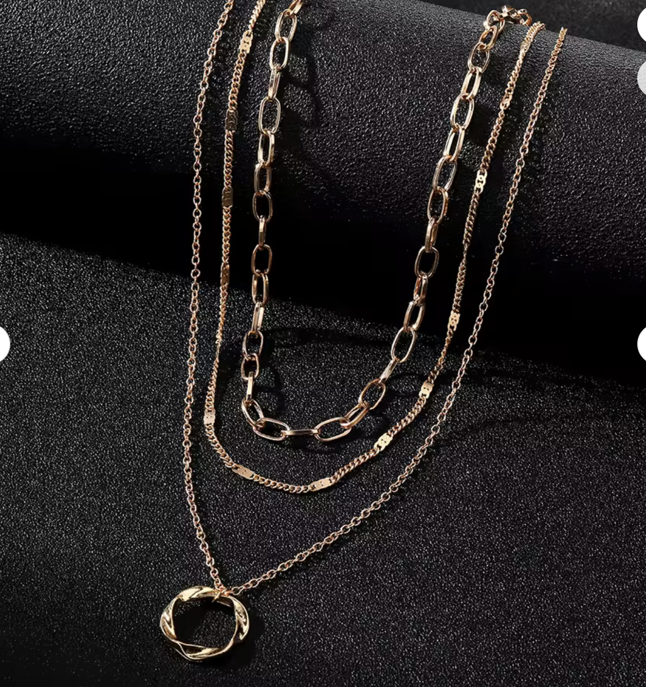 3 Piece Gold coated Necklace