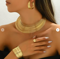 Gold Jewelry Set