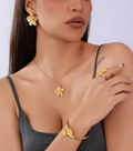 Flower Jewelry Set