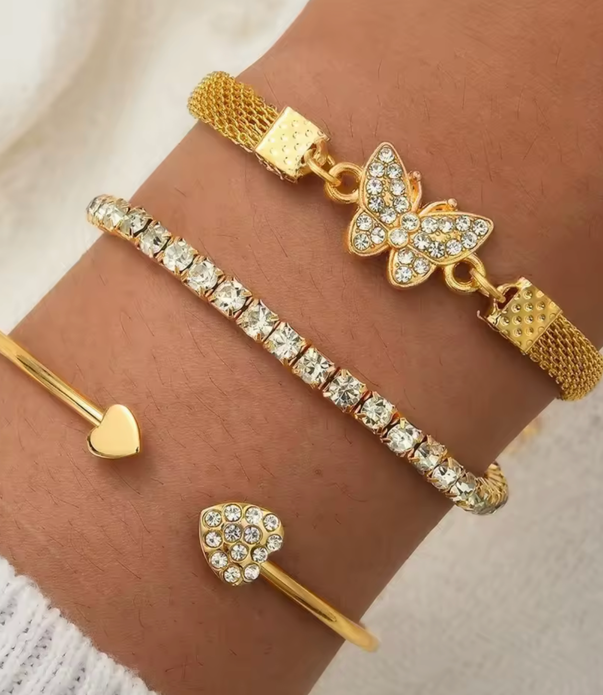 Butterfly Gold Bracelet